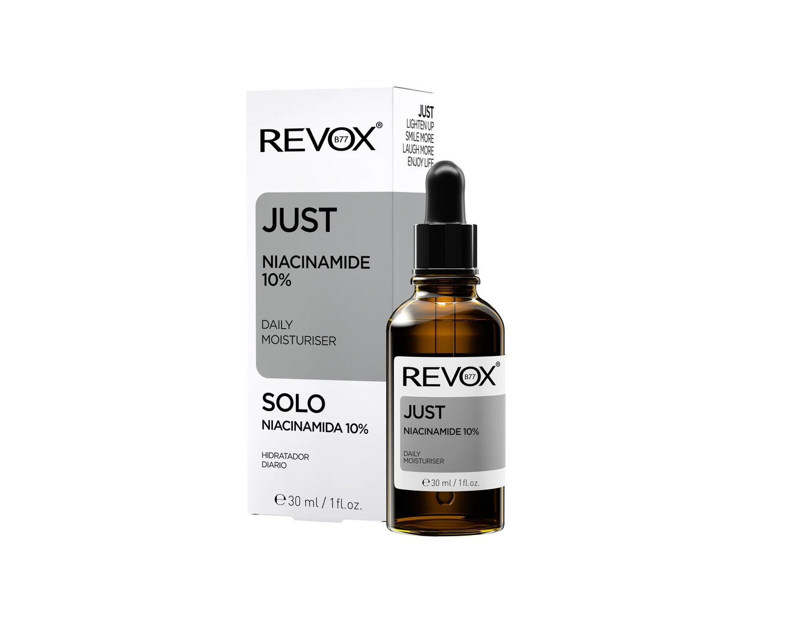REVOX B77 JUST NIACINAMIDE 10% ნიაცინამიდი 30მლ